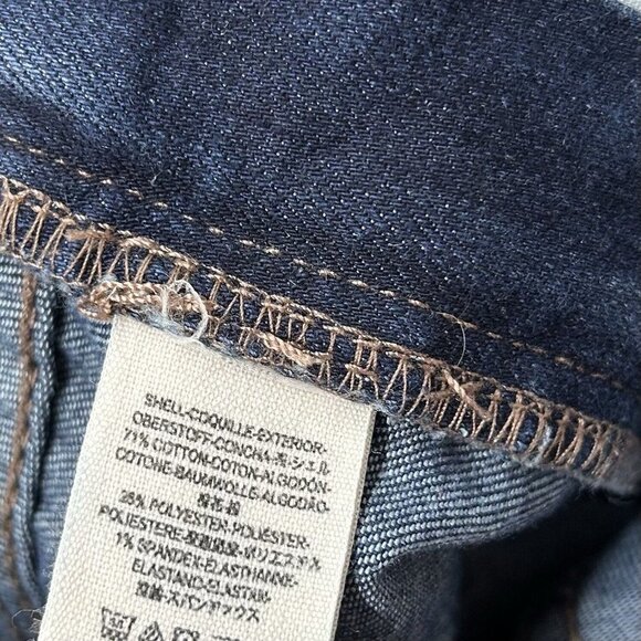 Free People Denim Overalls Womens Size 27 Slim Ankle - Picture 5 of 10